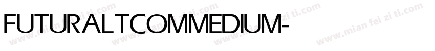 FUTURALTCOM MEDIUM字体转换